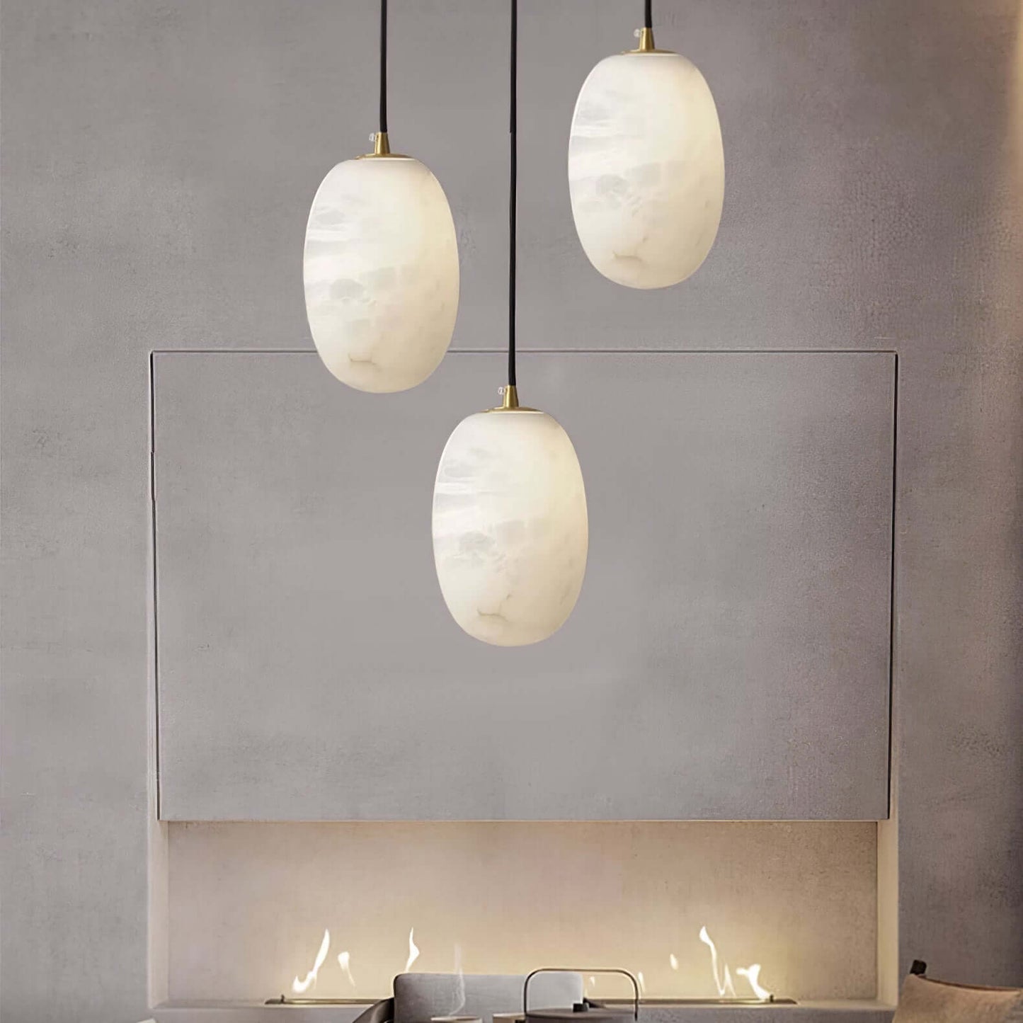 Elegant Modern Pendant Light - 10cm Diameter, 15cm Height for Contemporary Spaces 3