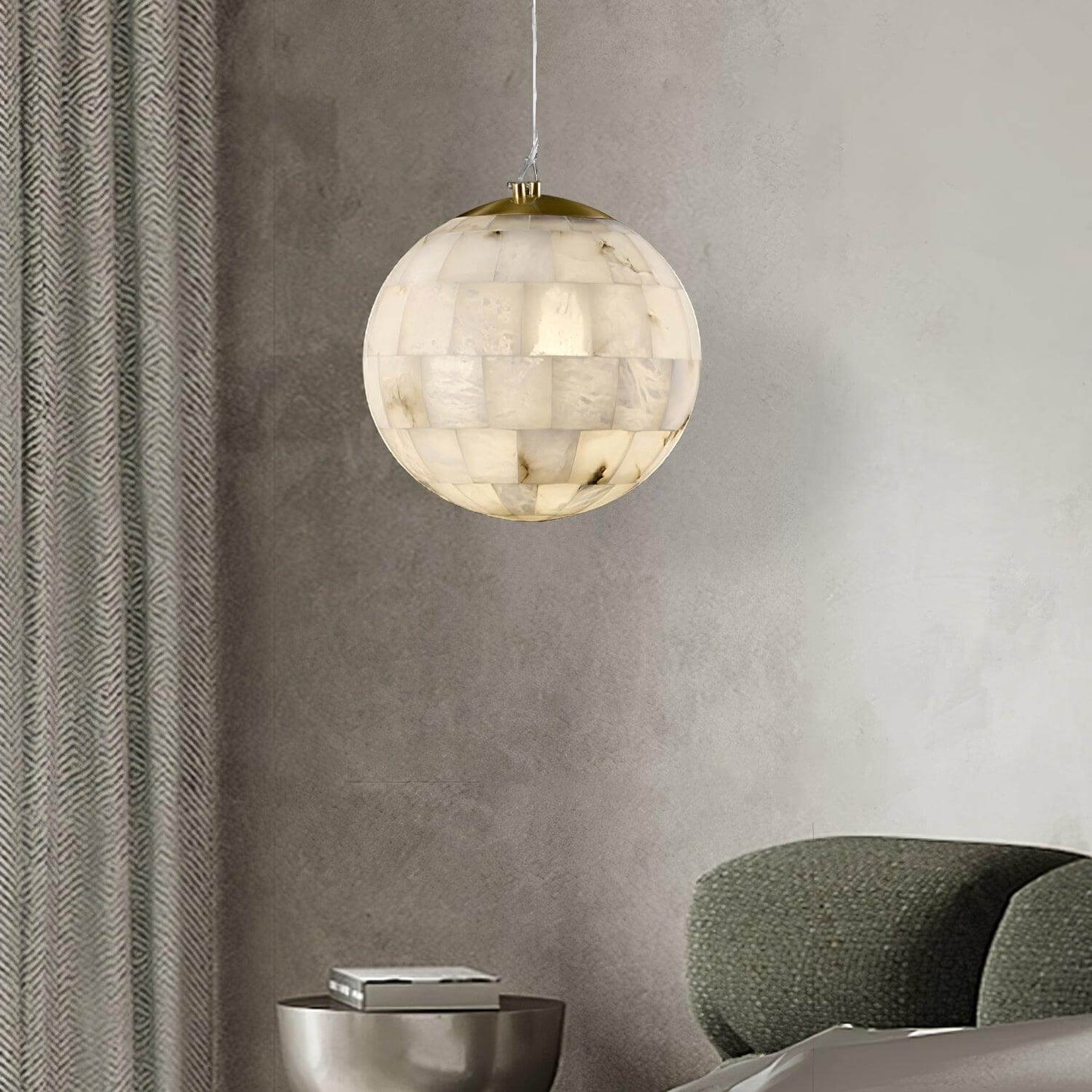 Elegant Modern Pendant Light Fixture – Adjustable Height, 28cm & 35cm Diameter Options 5