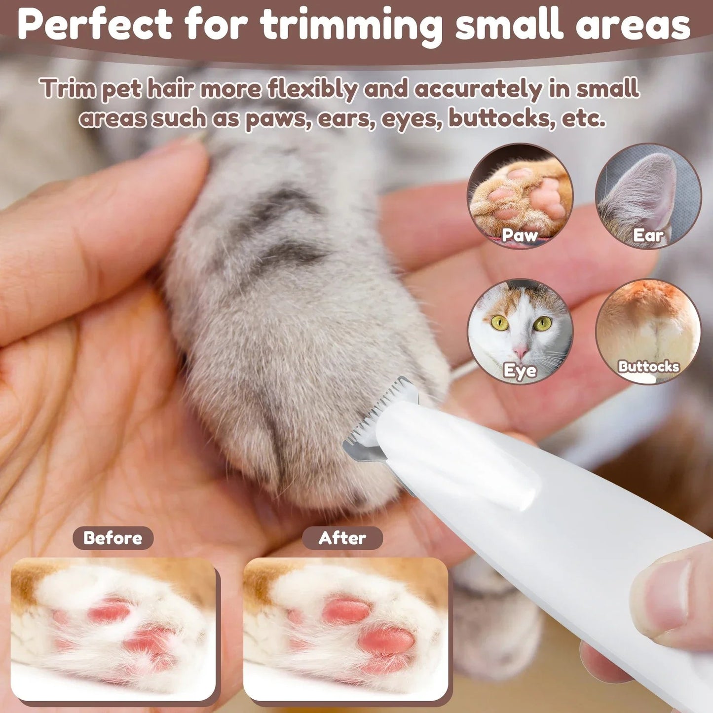 PetRaze™ Pet MicroPrecision Trimmer