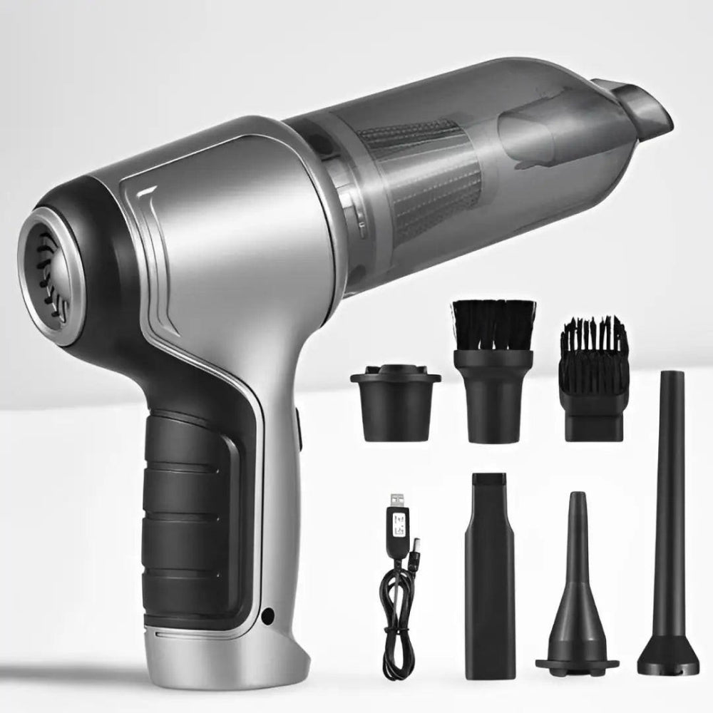 AeroClean Cordless Handheld Vacuum for Home and Car - 15000Pa Suction Power 0