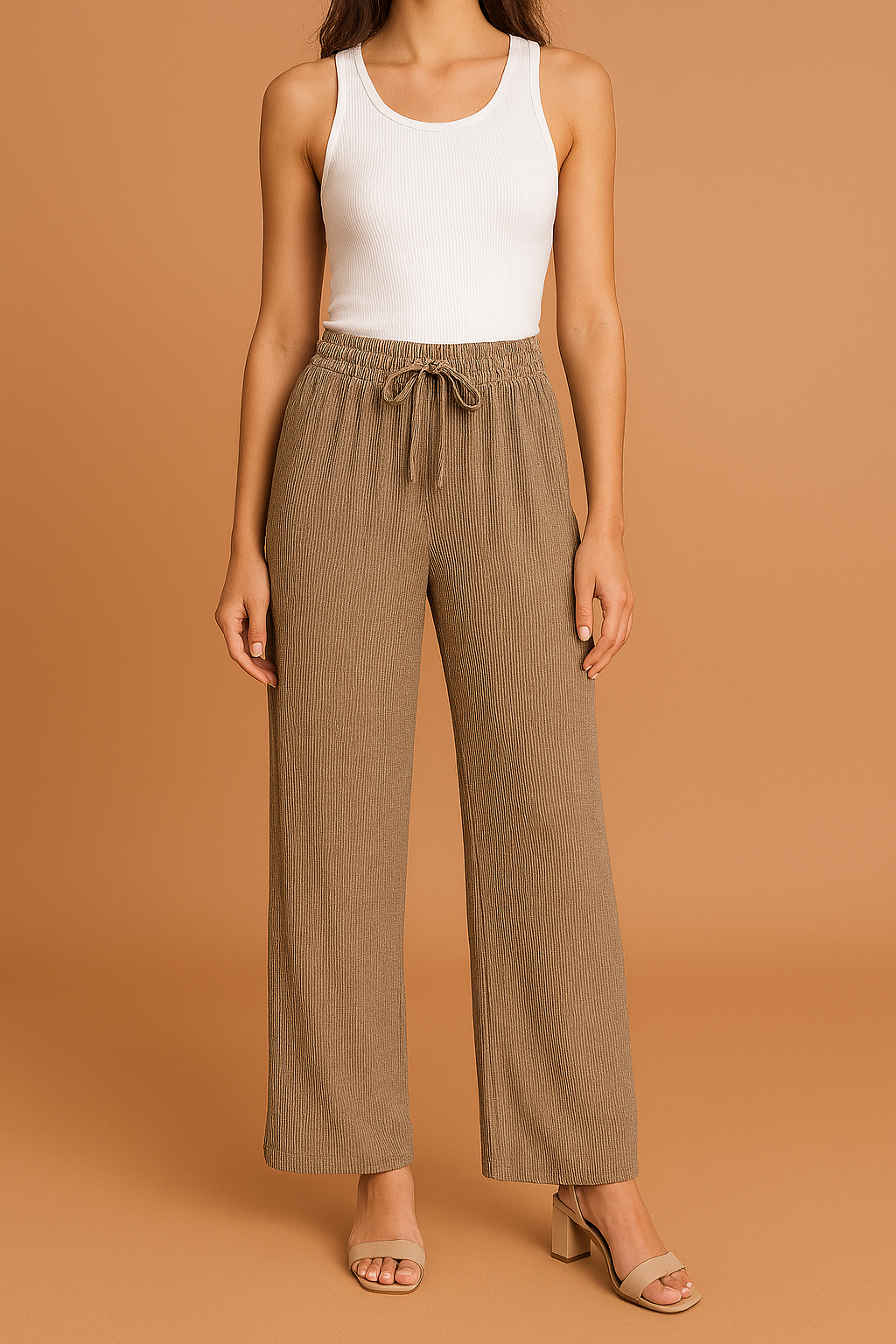 Dame Loungebukser Sort Størrelse M Polyester 4