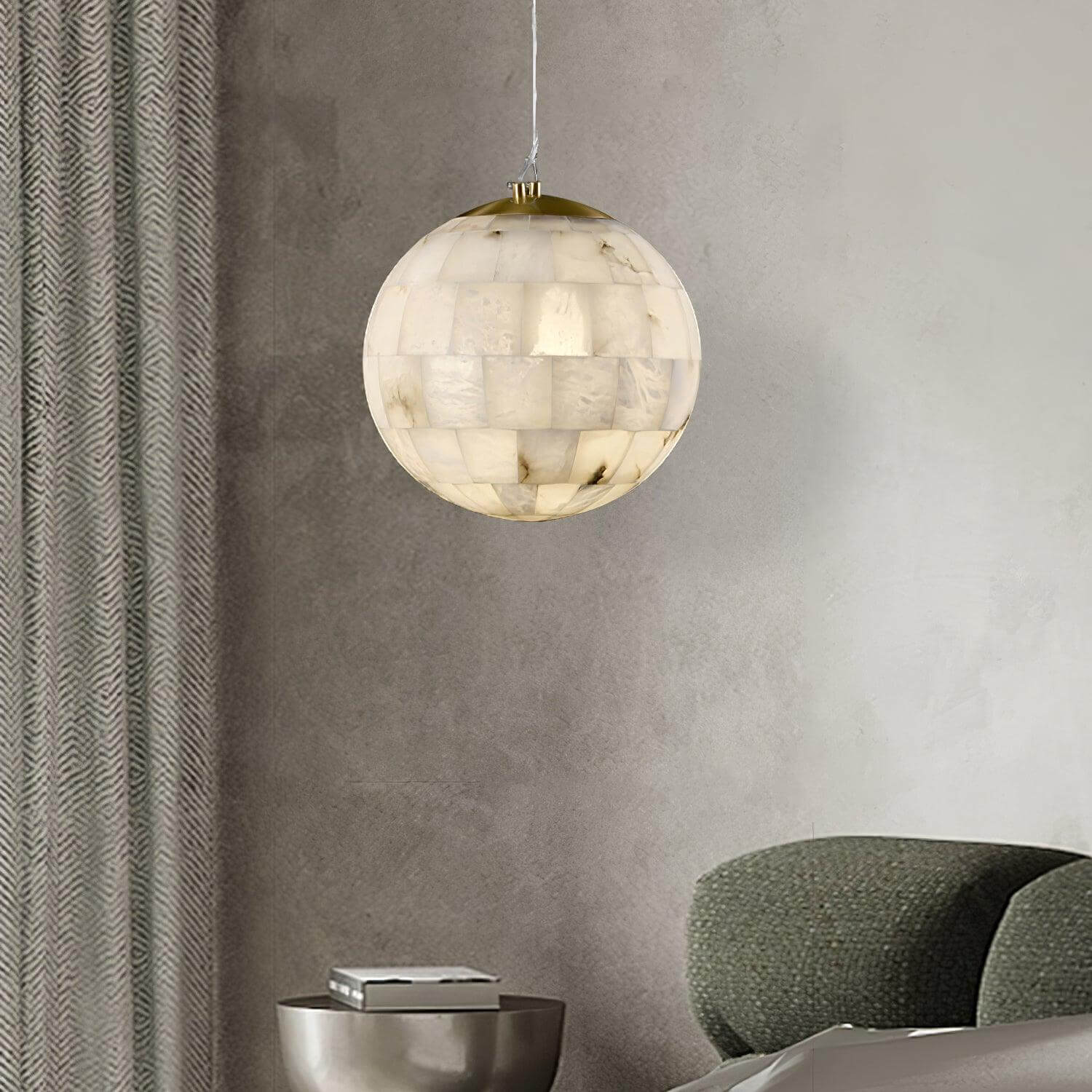 Elegant Modern Pendant Light Fixture – Adjustable Height, 28cm & 35cm Diameter Options 5