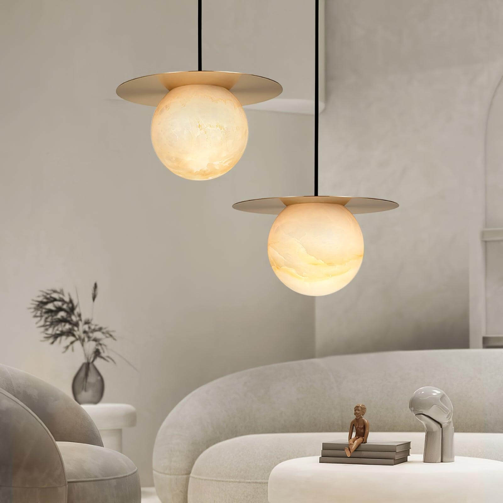 Modern Orbix Pendant Light – Stylish Ceiling Fixture in Multiple Sizes for Dining, Living Room, or Entryway 2