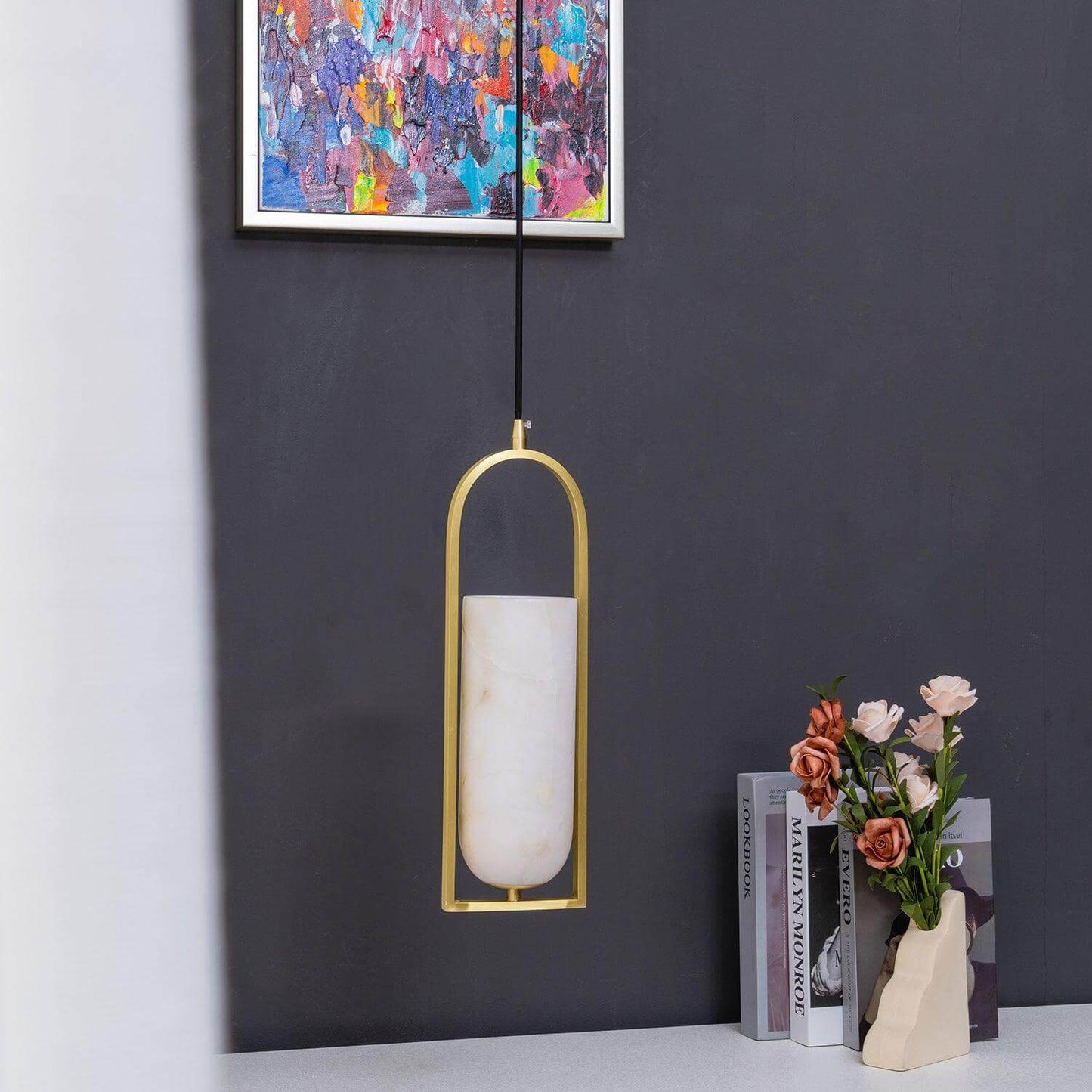 Modern Pendant Light in Multiple Sizes - Sleek Design for Stylish Indoor Illumination - Ideal for Dining, Kitchen, and Living Areas 3