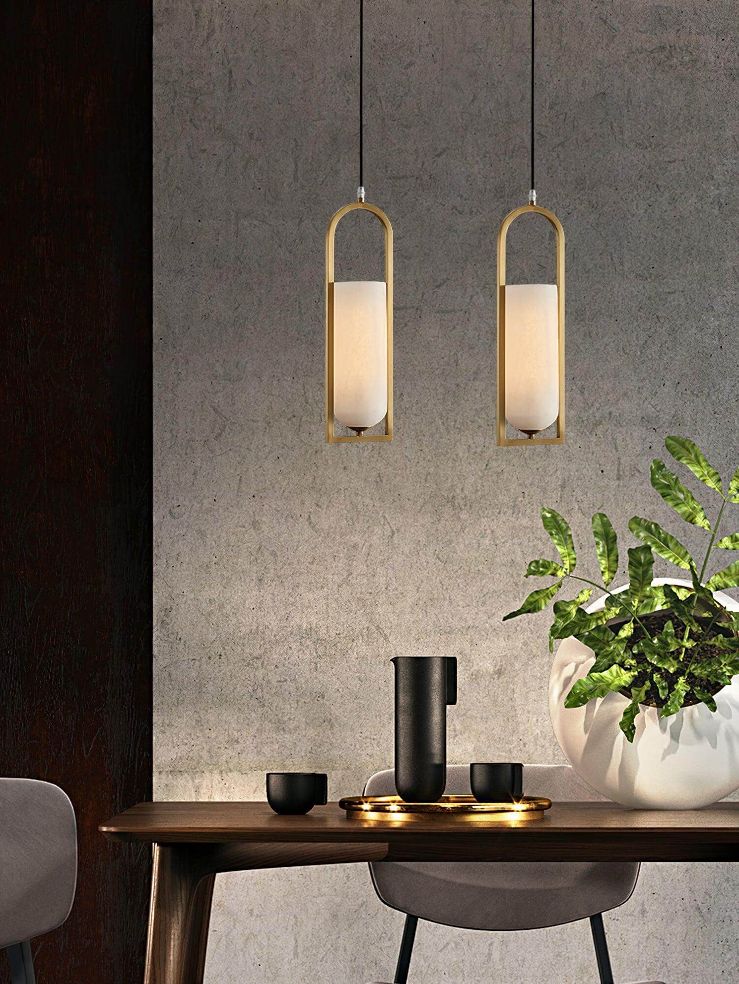Modern Pendant Light in Multiple Sizes - Sleek Design for Stylish Indoor Illumination - Ideal for Dining, Kitchen, and Living Areas 8
